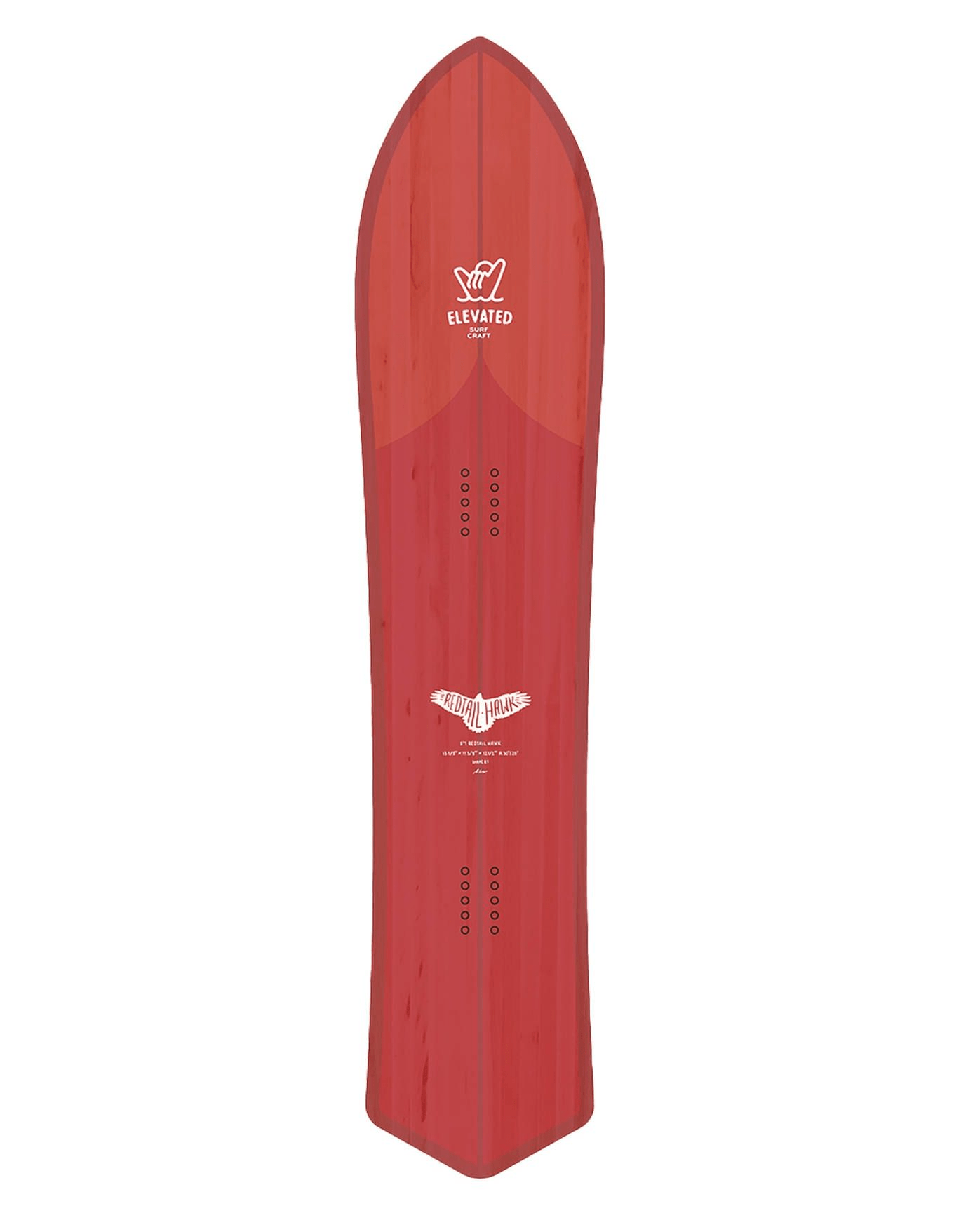 Elevated Surfcraft 5'1 REDTAIL HAWK